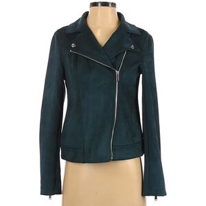 Old Navy Teal Moto Jacket XS